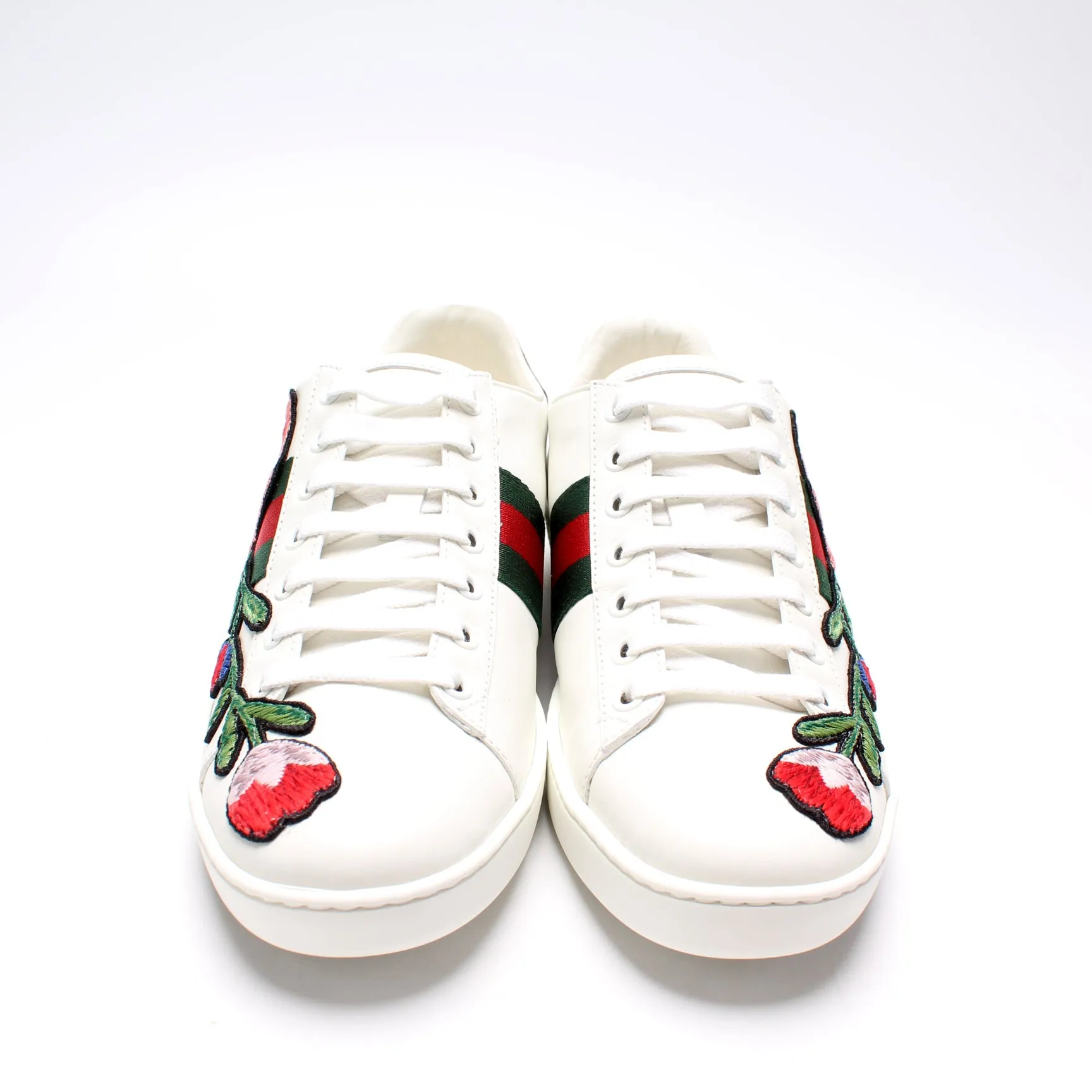 Ace Web Floral Sneakers Size 36.5