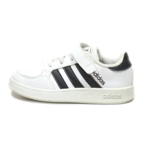 Adidas Neo Breaknet Sneakers Leather White Colour For Kids