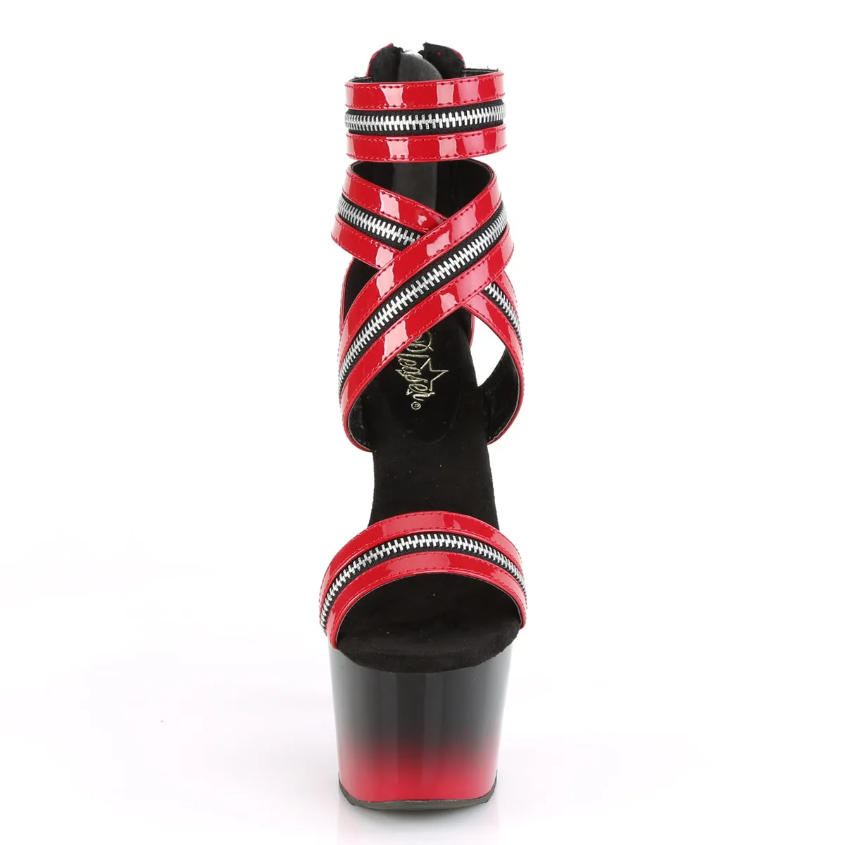 ADORE-766 Pleaser Red Patent Sexy Platform Shoes (Pole Dancing Heels)