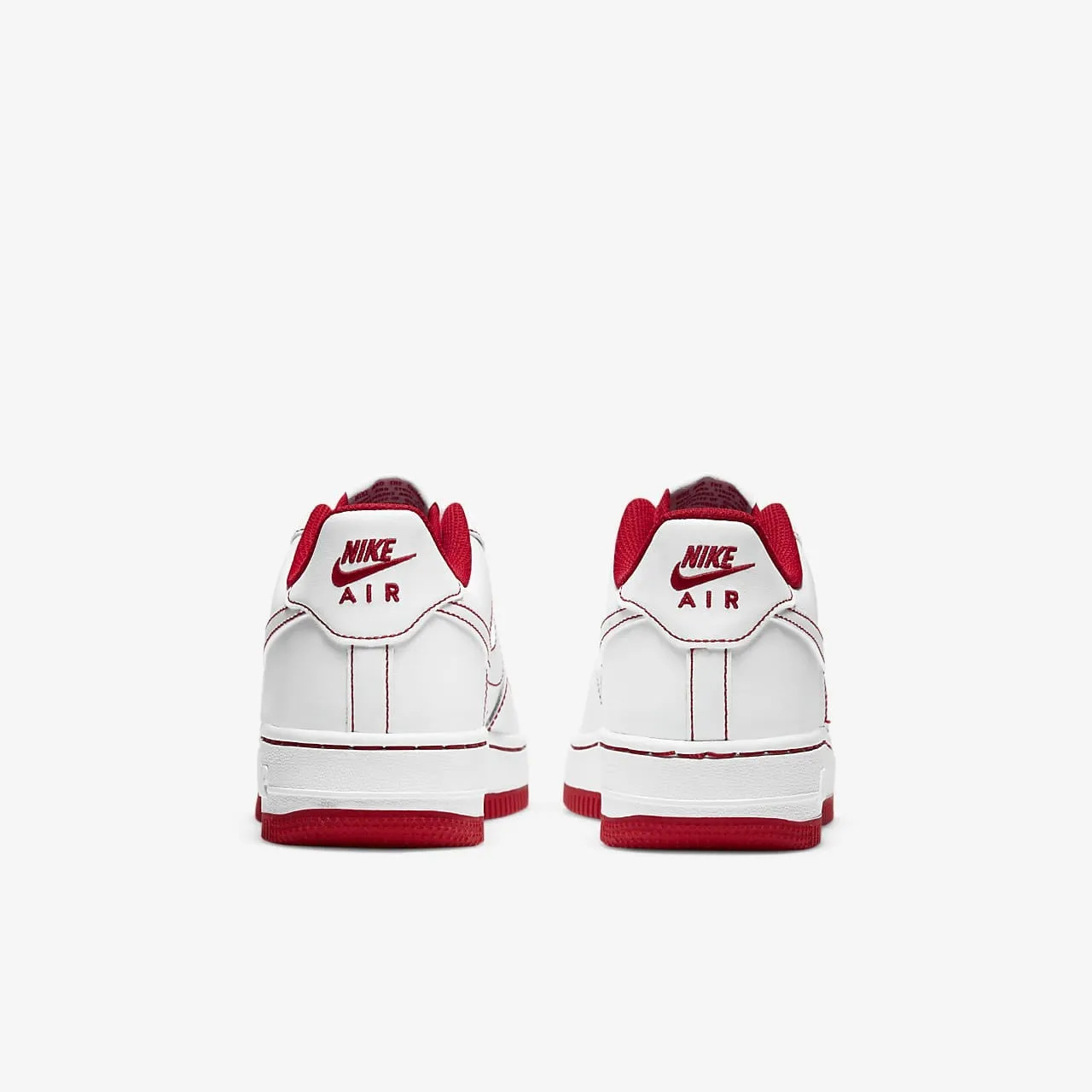 Air Force 1 GS (White   University Red)