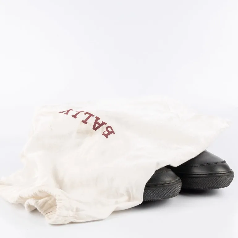 Bally Leather Striped Sneakers