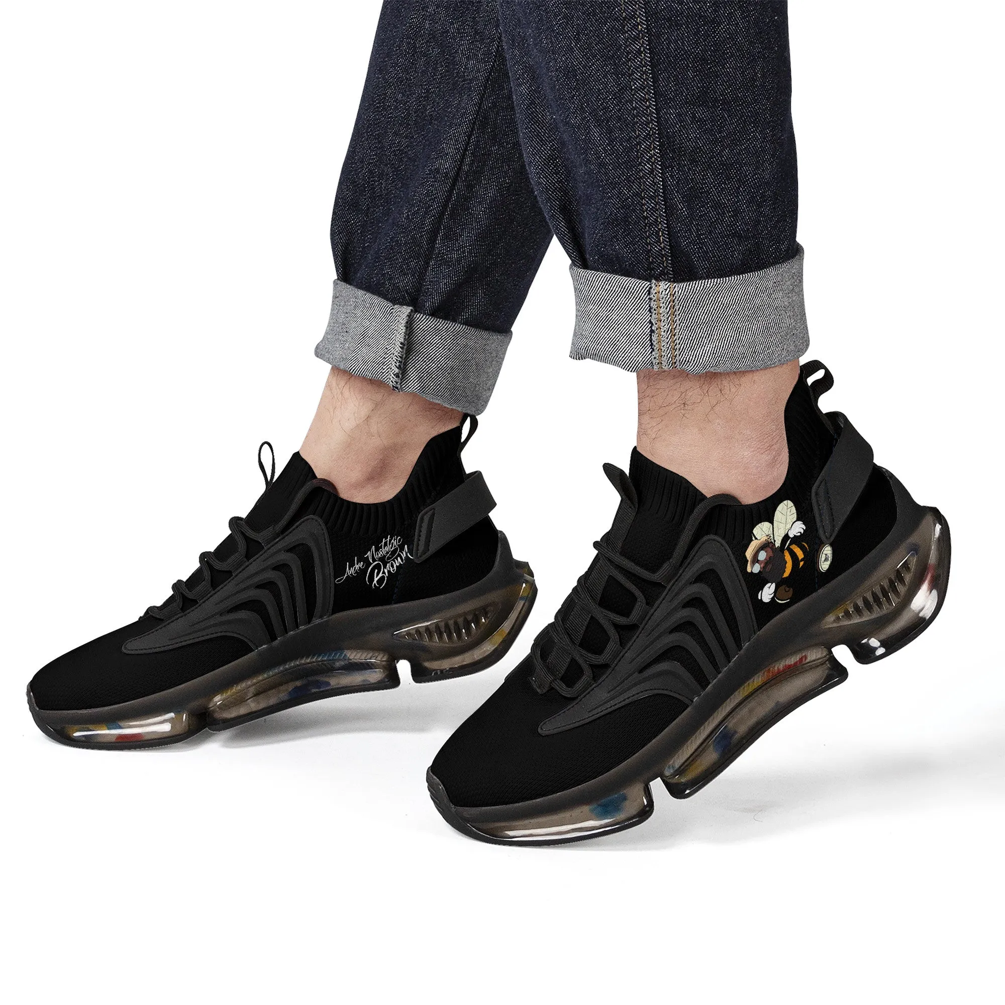 Be Who You Bee! Air Max React Sneakers - Black