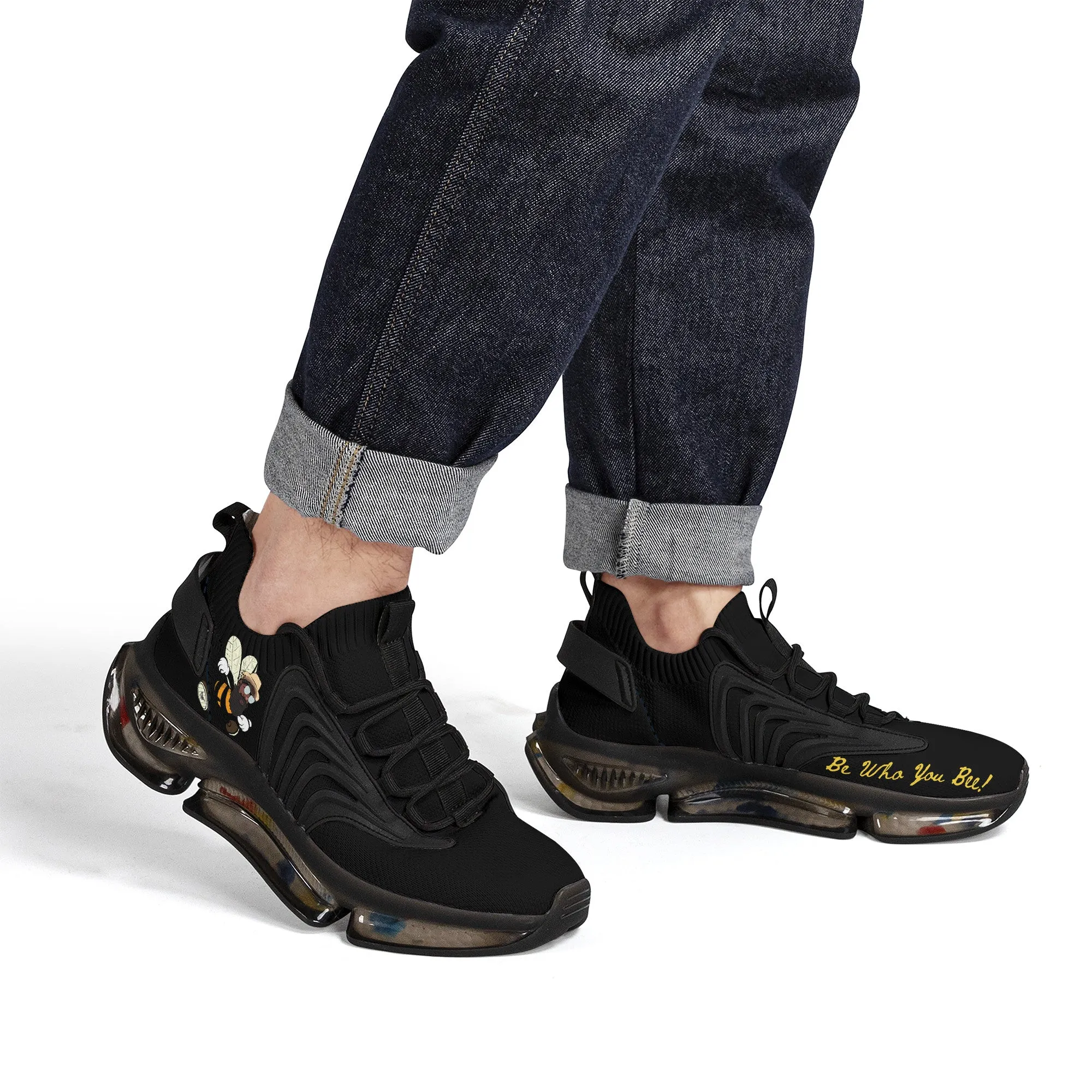 Be Who You Bee! Air Max React Sneakers - Black