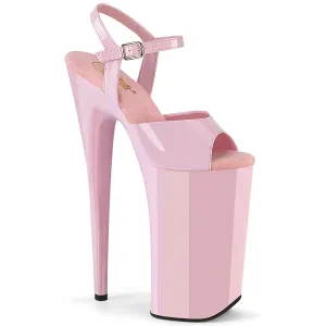 BEYOND-009 Pleaser Baby Pink Patent Sexy Platform Shoes (Pole Dancing Heels)