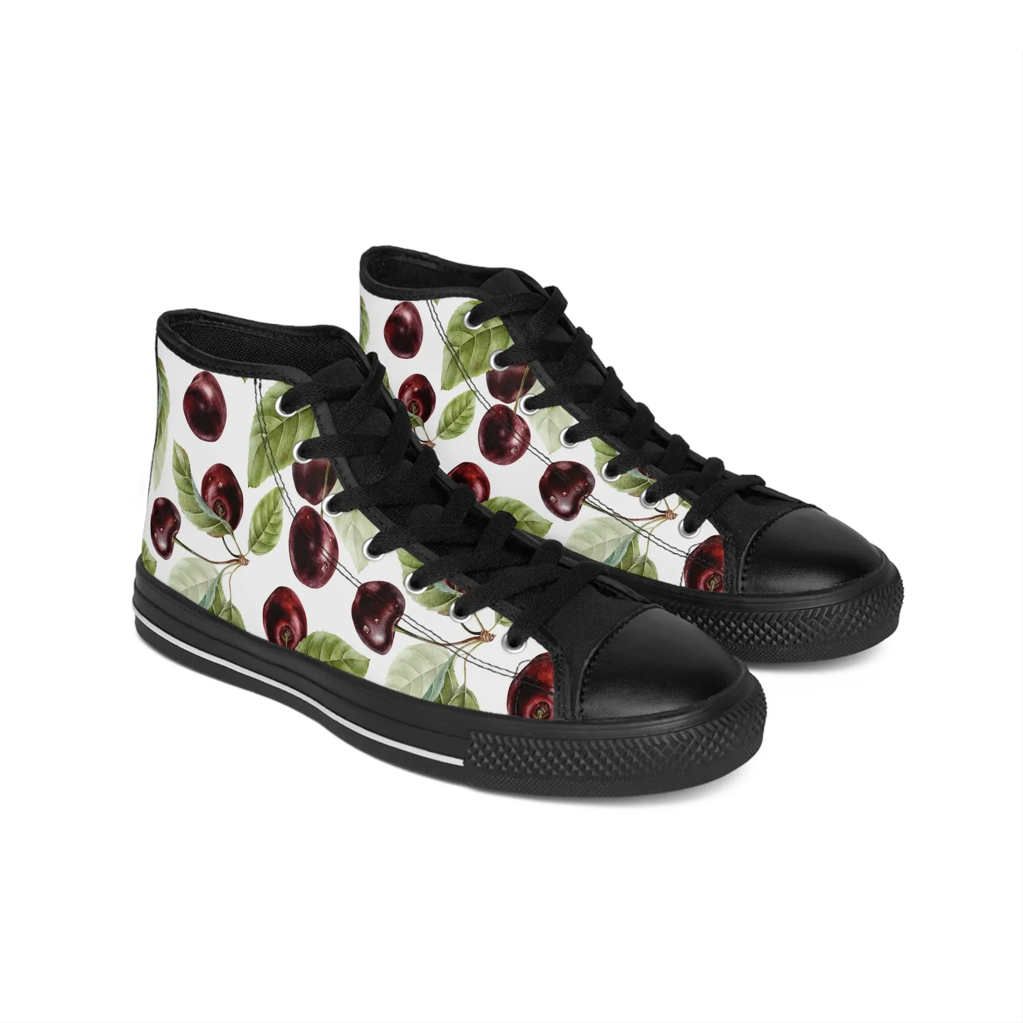 Black Cherry Women's Classic Sneakers