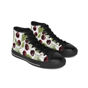 Black Cherry Women's Classic Sneakers