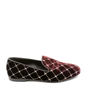 Chanel Velvet CC Loafers size 38.5 - AWC1429