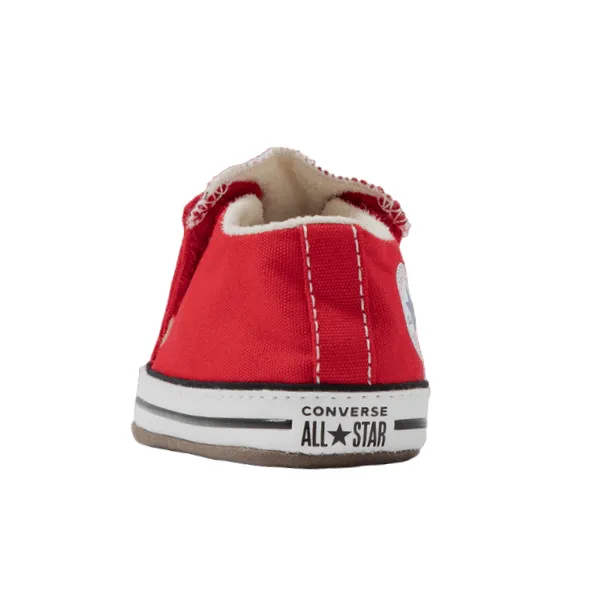 Converse scarpa da culla Chuck Taylor All Star Cribster Easy-On 866933C rosso