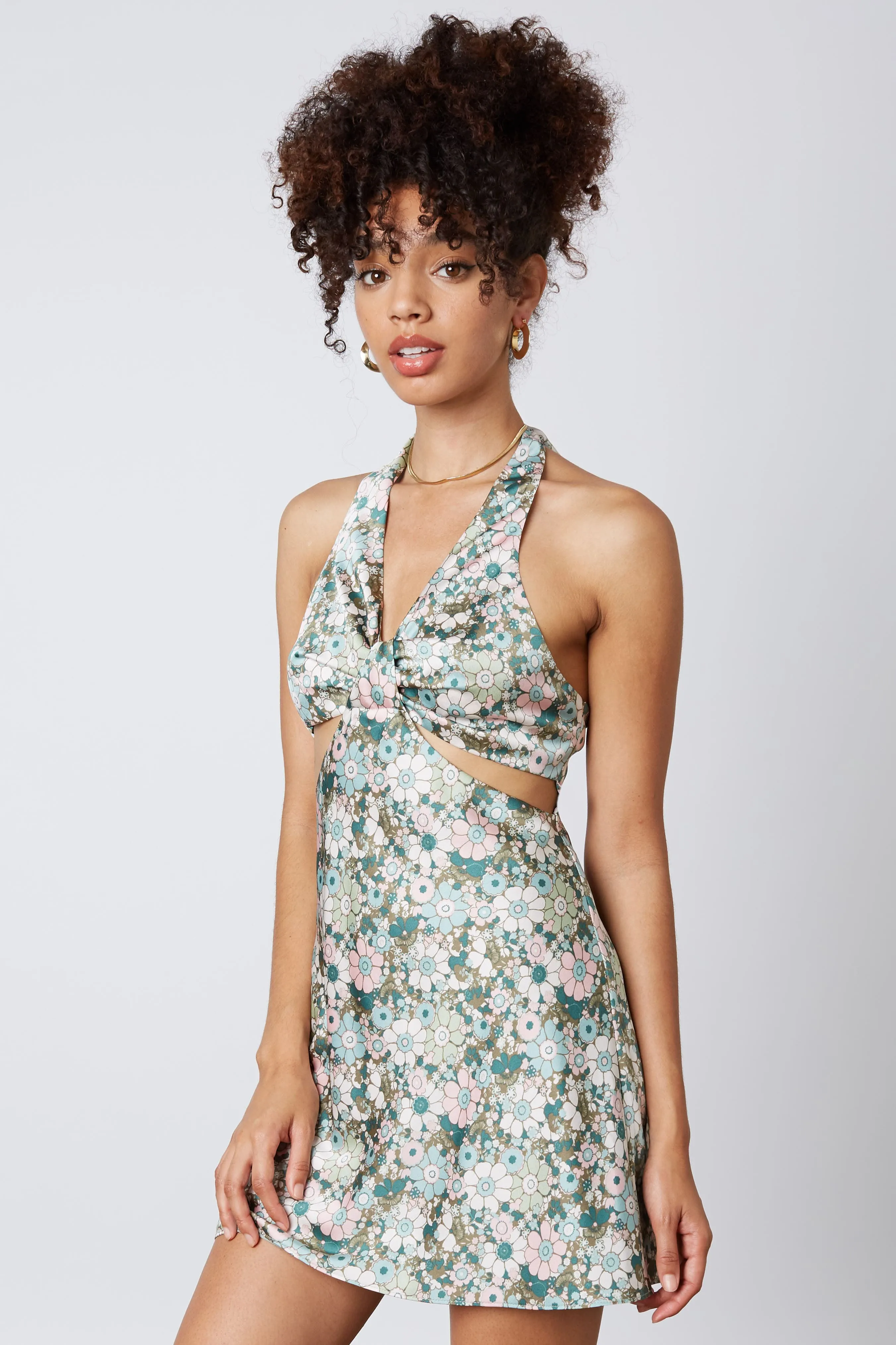Cotton Candy Midi 60's Dress