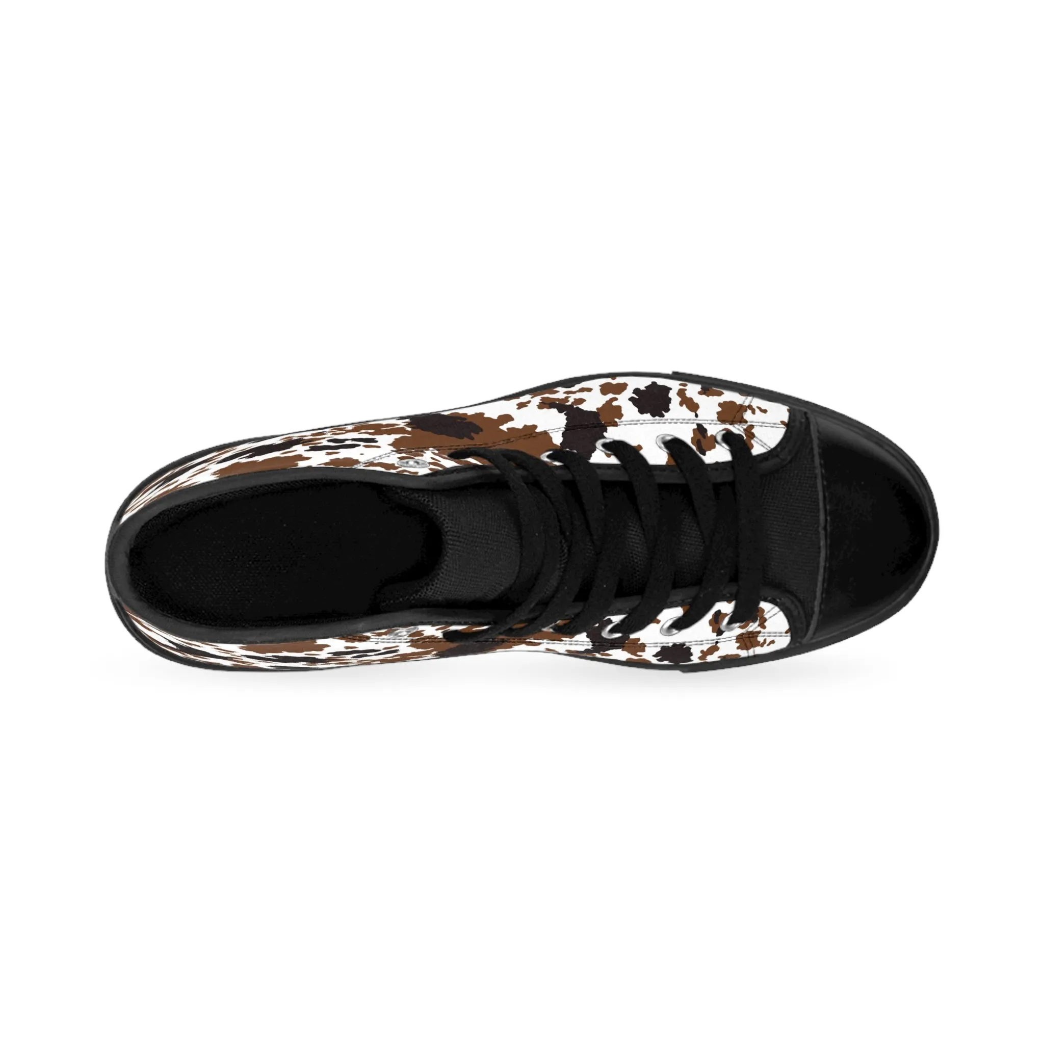 Cow Pattern Women's Classic Sneakers