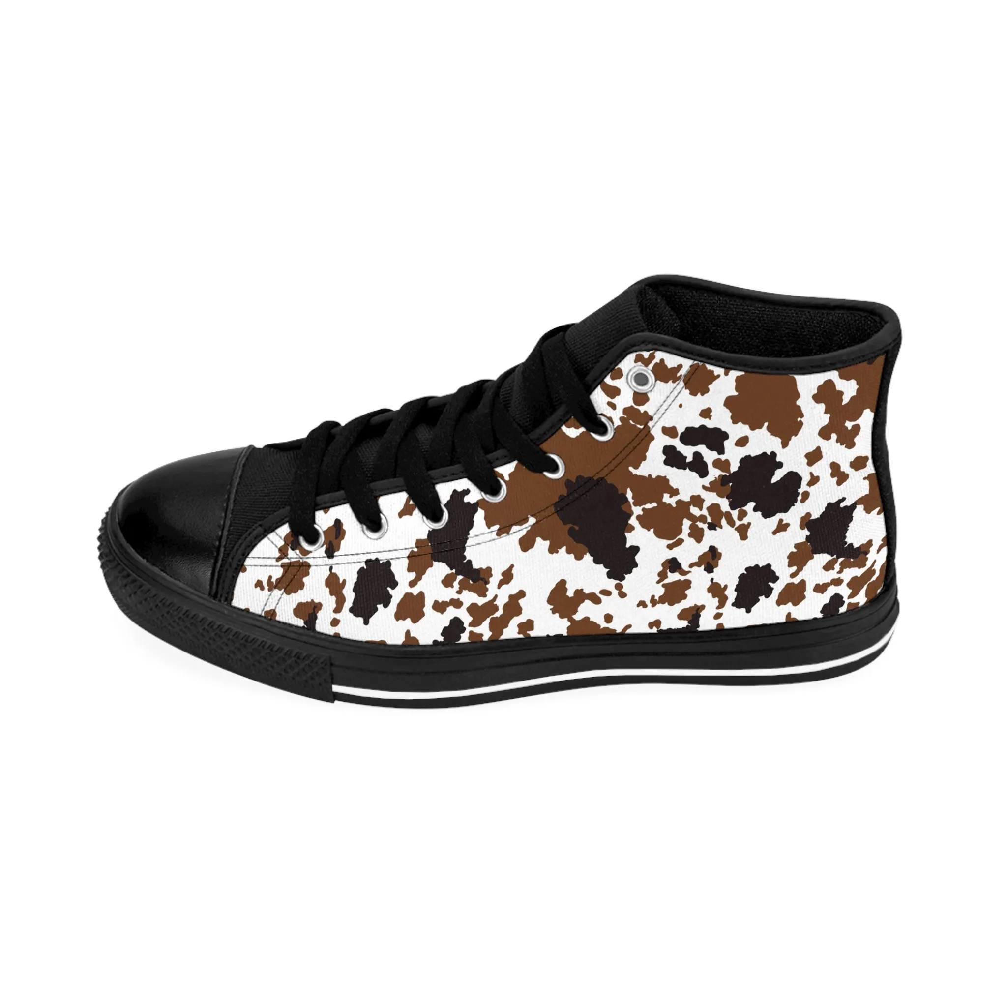 Cow Pattern Women's Classic Sneakers