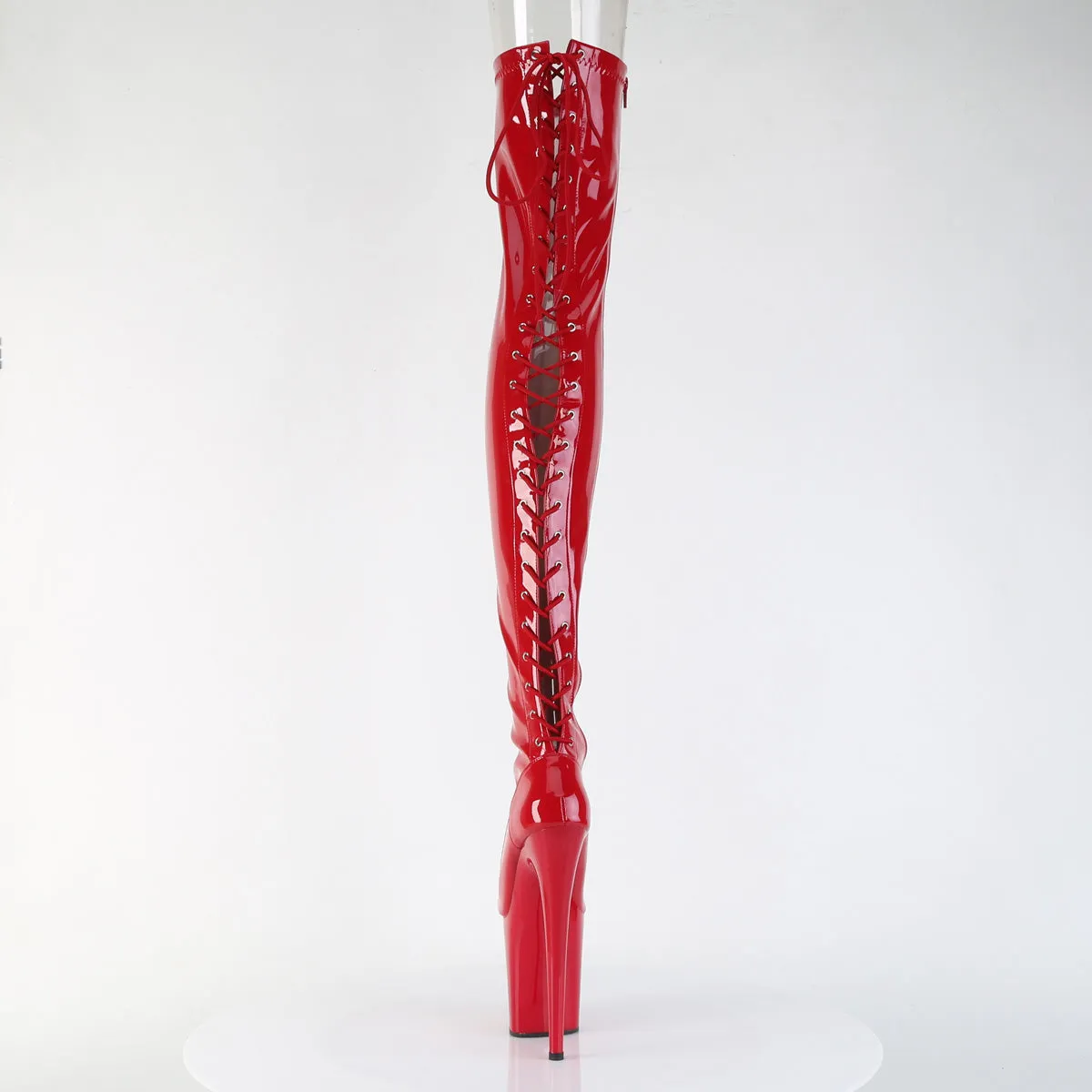 FLAMINGO-3850 Pleaser Red Sexy Platform Shoes (Pole Dancing Heels)