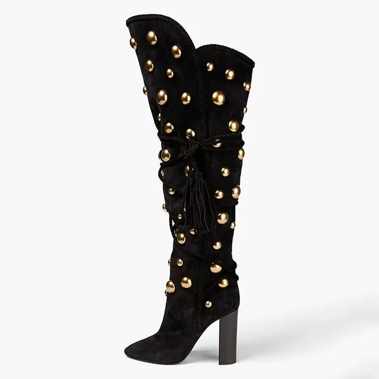 Free Your Mind Knee-High Boots