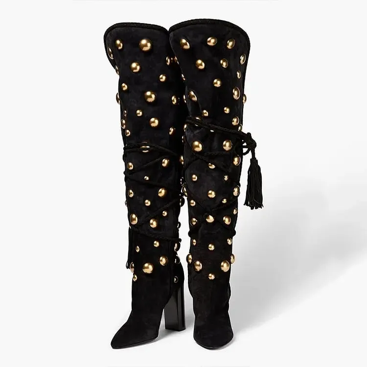 Free Your Mind Knee-High Boots