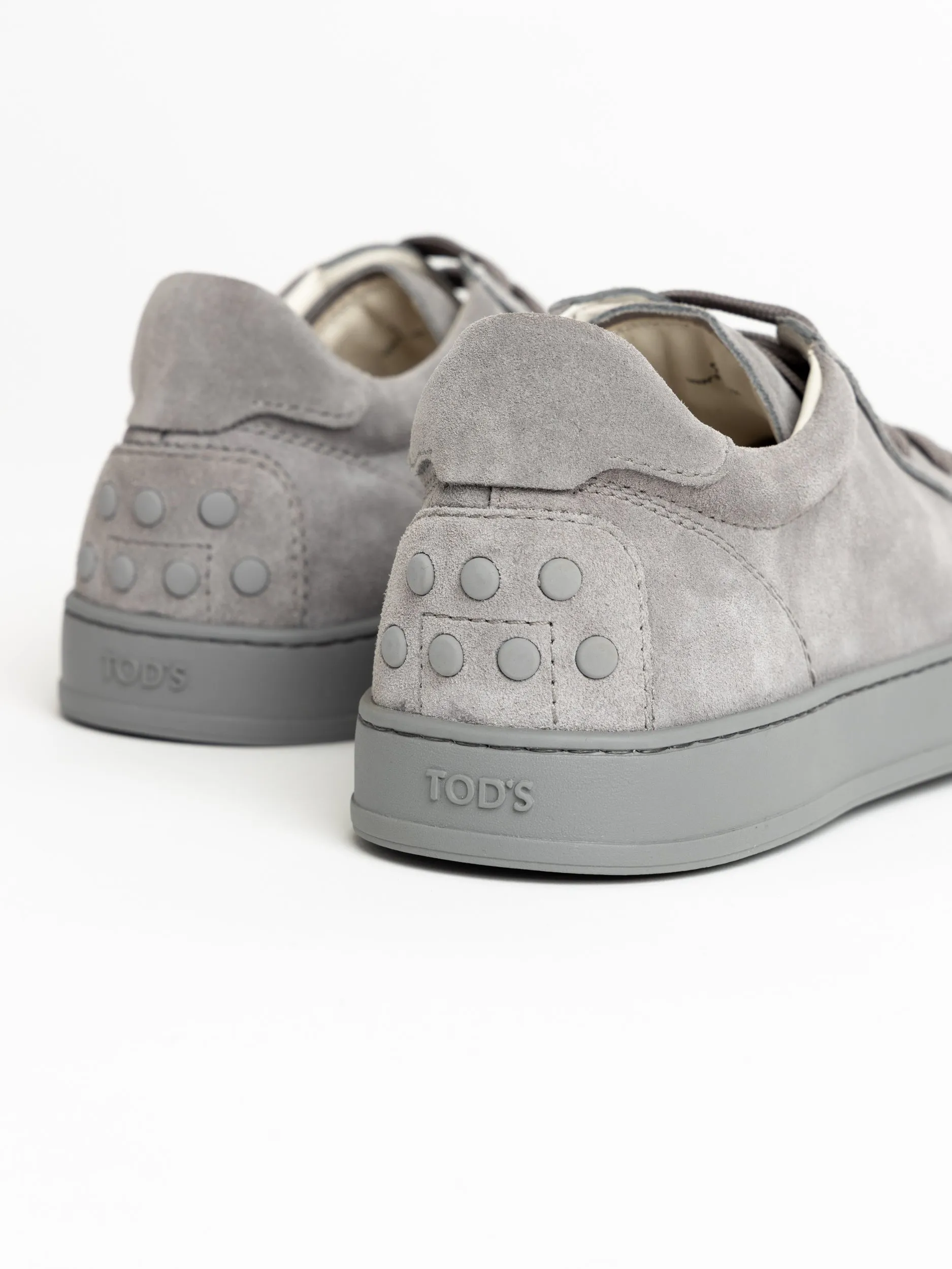 Grey Suede Sneakers