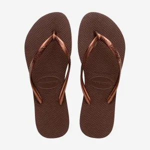 Havaianas - Slim - 5964 Dark Brown Metal Acoused