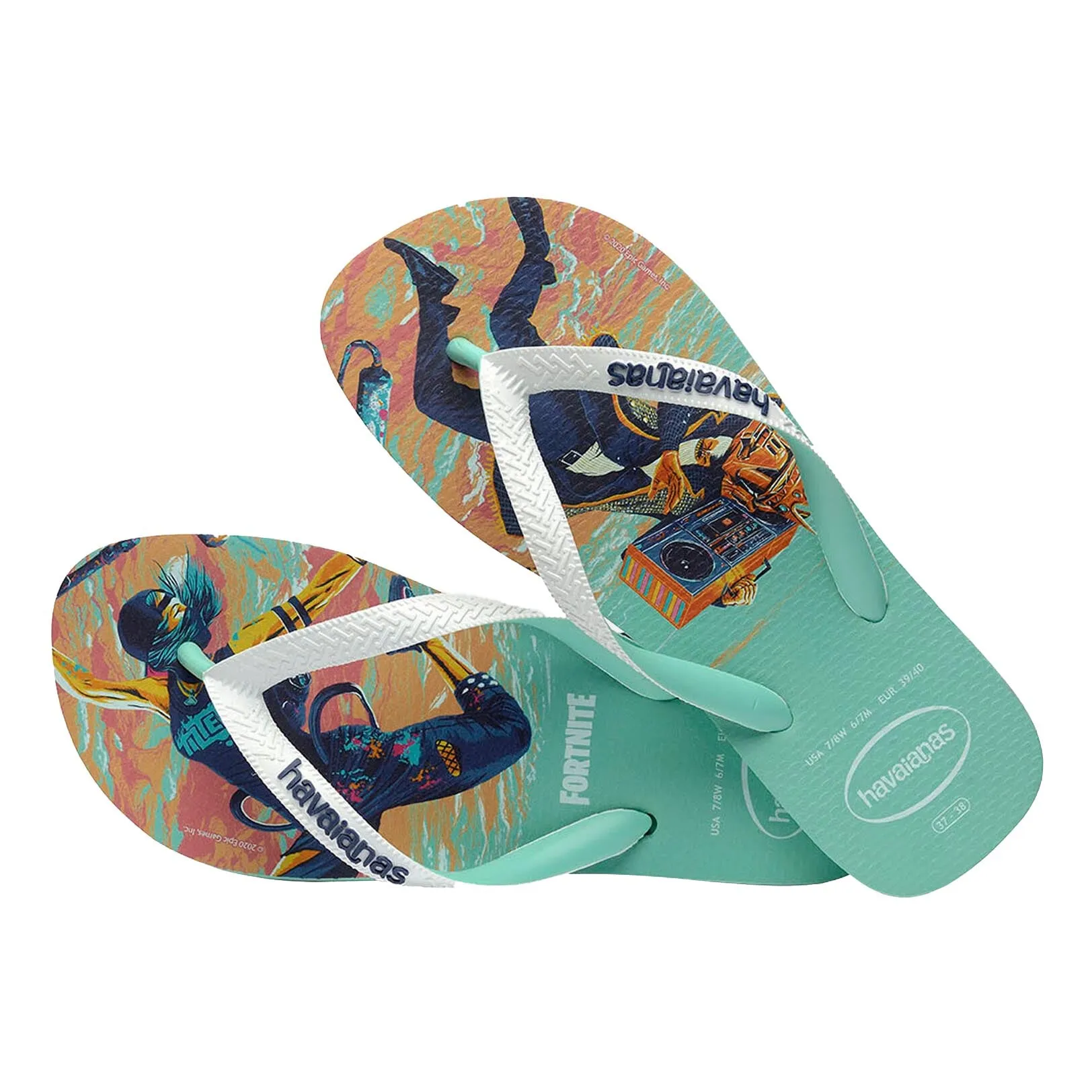 Havaianas - Top Fortnite - Green Dew
