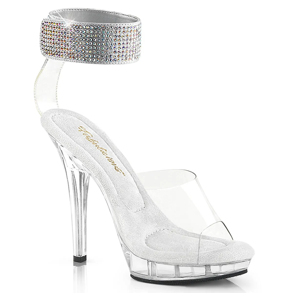 LIP-142 Fabulicious 5" Lip Clear Sexy Shoes (Posing Shoes)