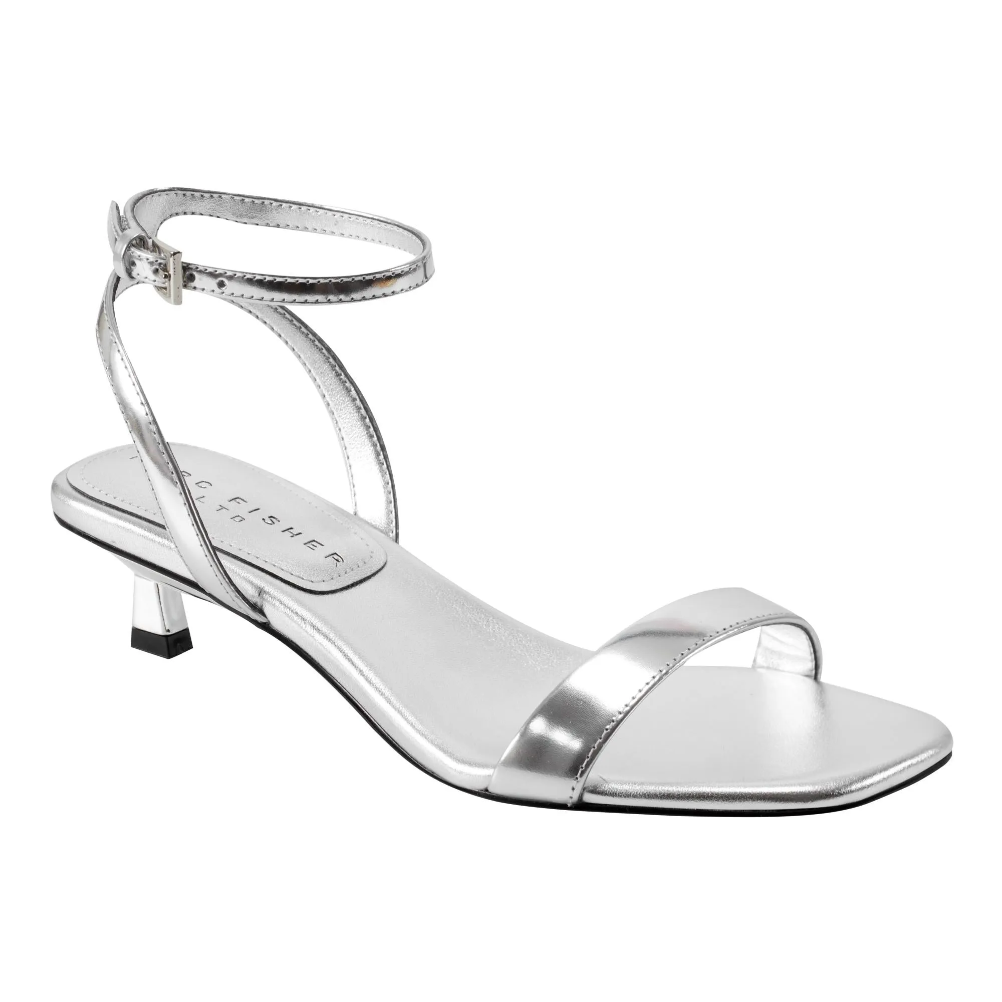 Marc Fisher Ltd Women's Alona Silver/Cow Specchio Mirror (Gr M