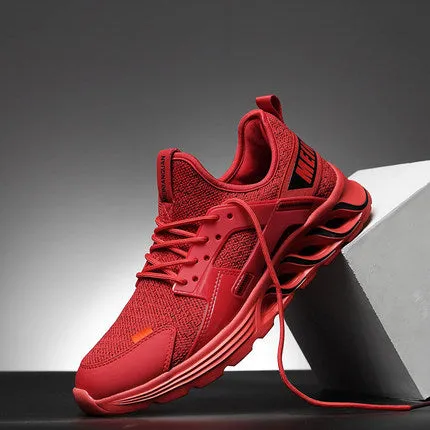 Men's shoes spring breathable casual shoes 2019 new wild tide shoes student mesh shoes.