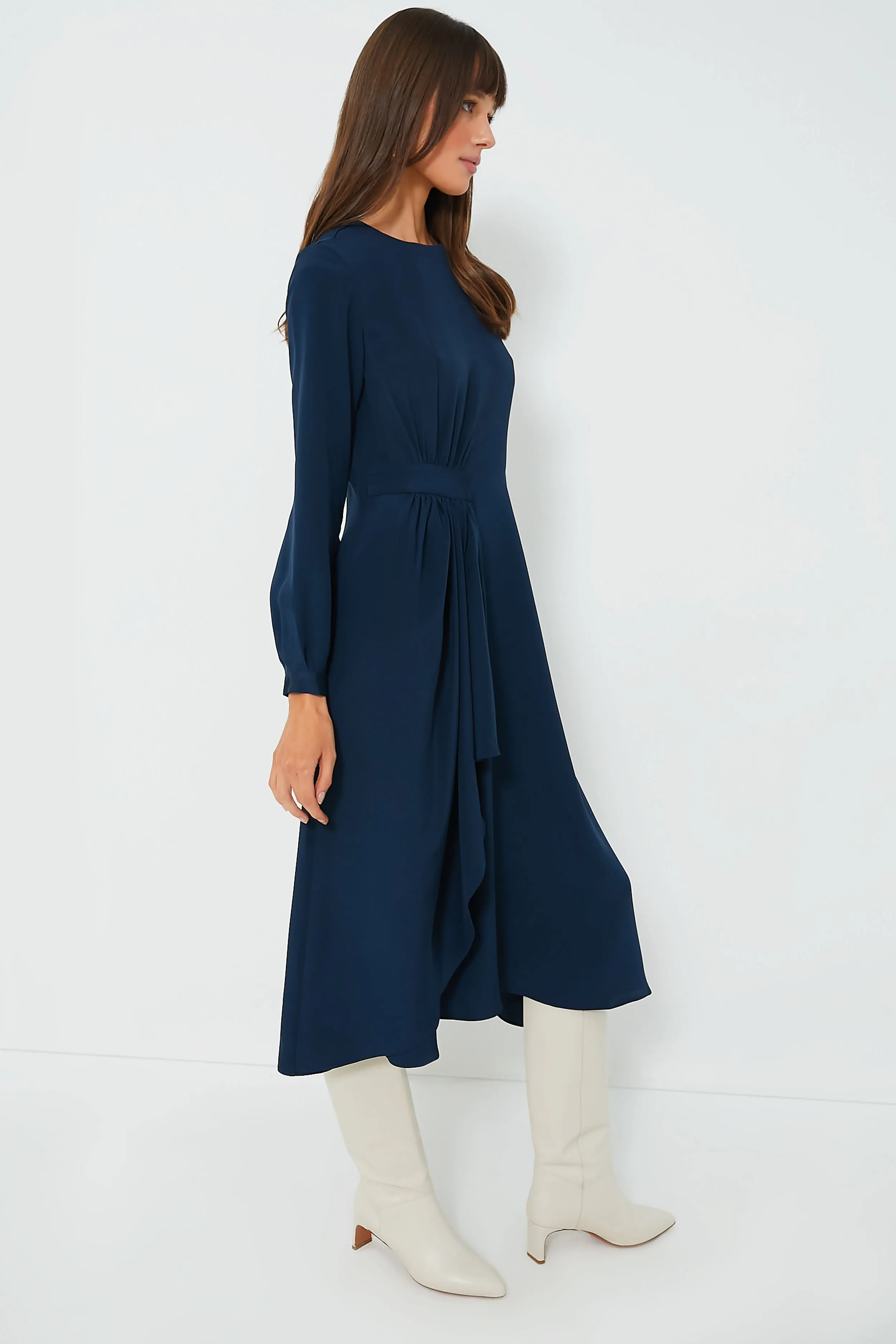 Navy Lawton Dress