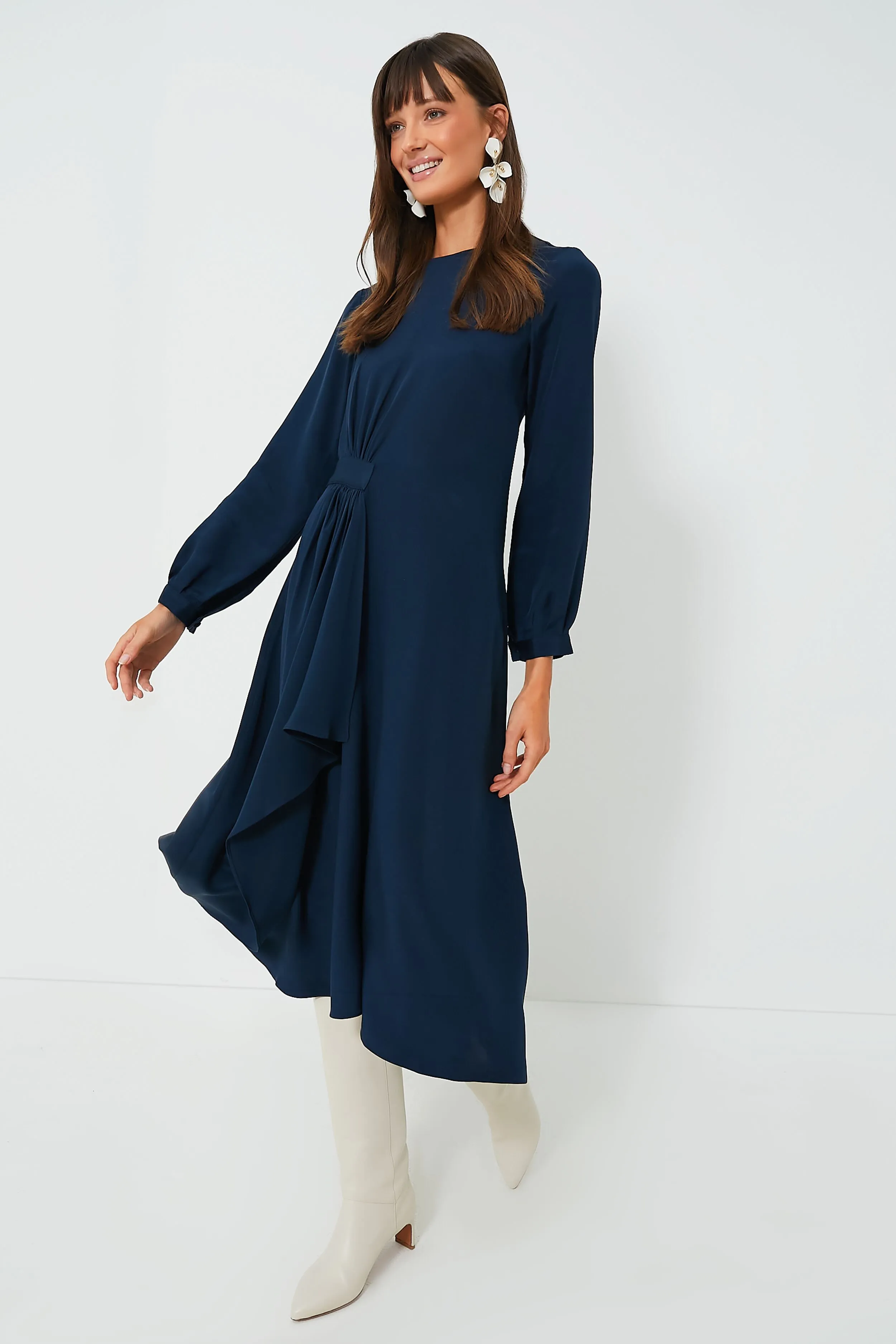 Navy Lawton Dress