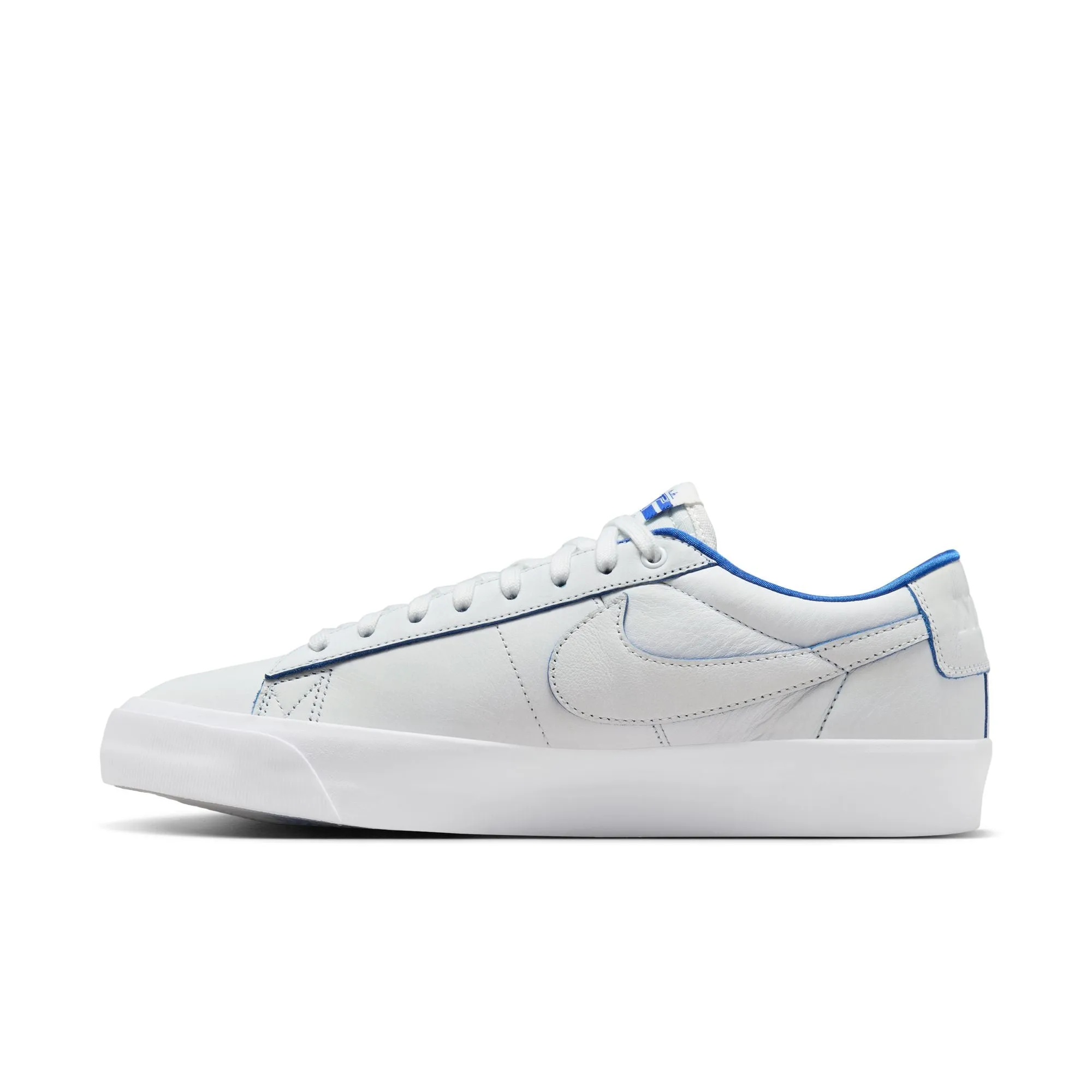 Nike SB Blazer Low Pro GT Premium - SUMMIT WHITE/GAME ROYAL-SUMMIT WHITE