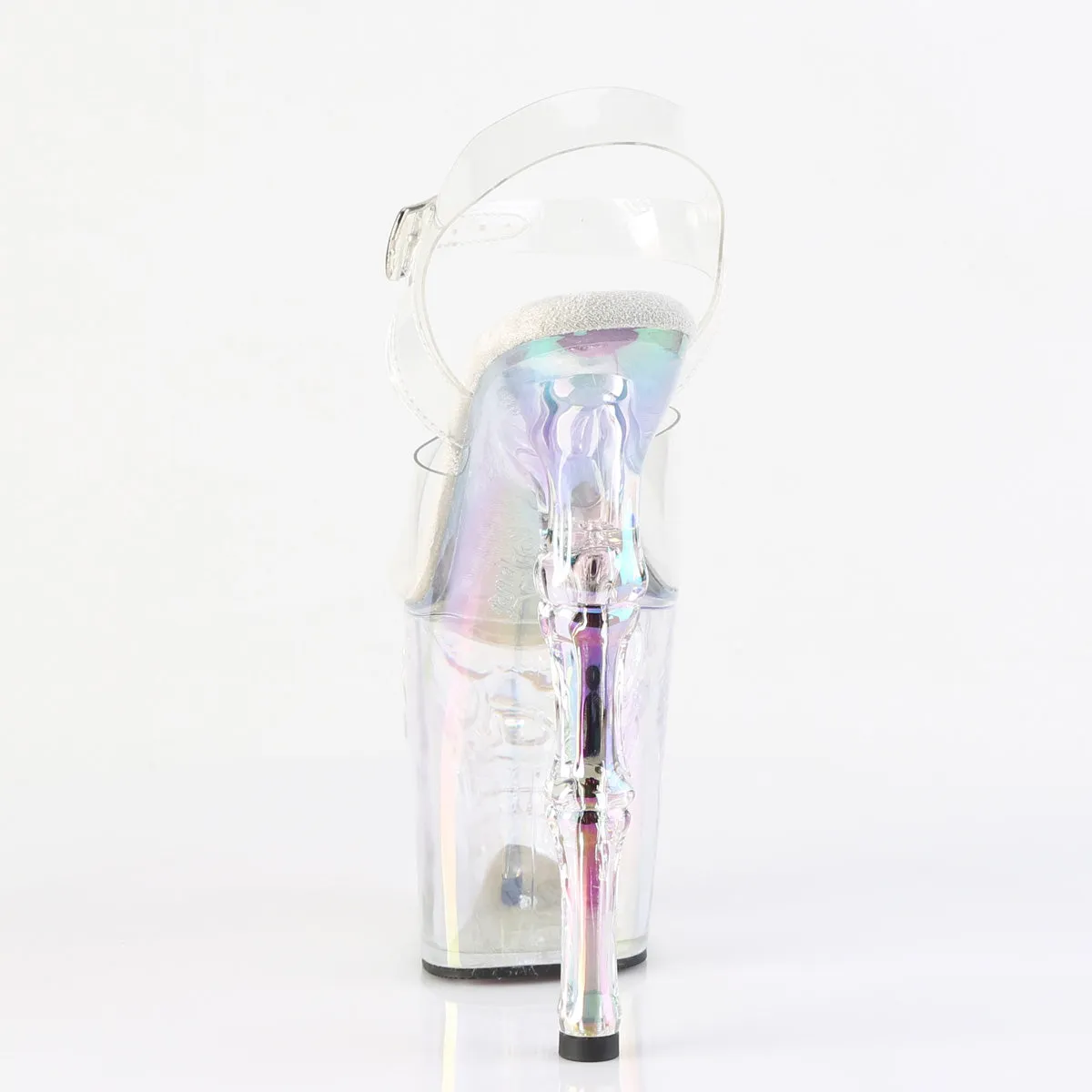 RAPTURE-808HT Pleaser Clear/Holo Tinted Sexy Platform Shoes (Pole Dancing Heels)
