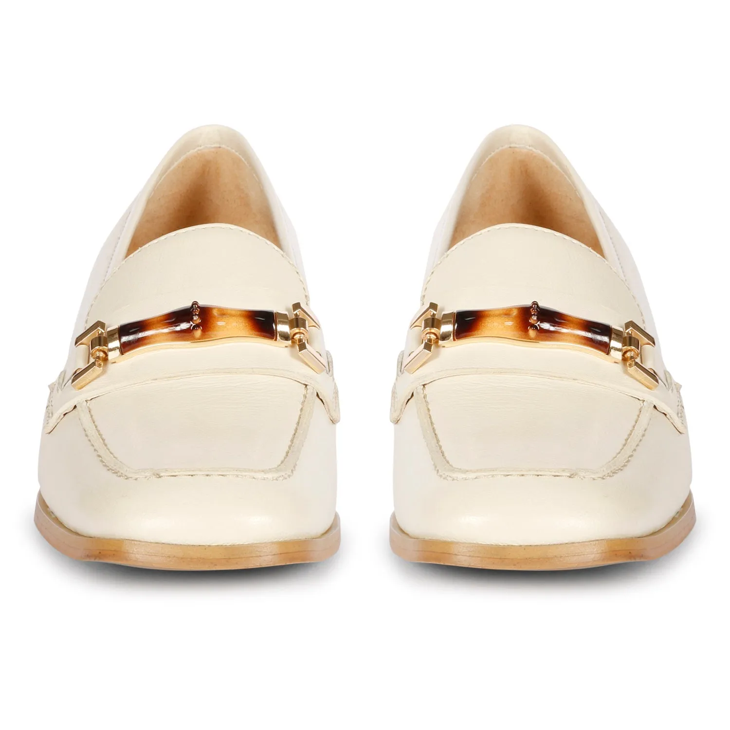 Saint G Jenah - Flat Loafers - Off White