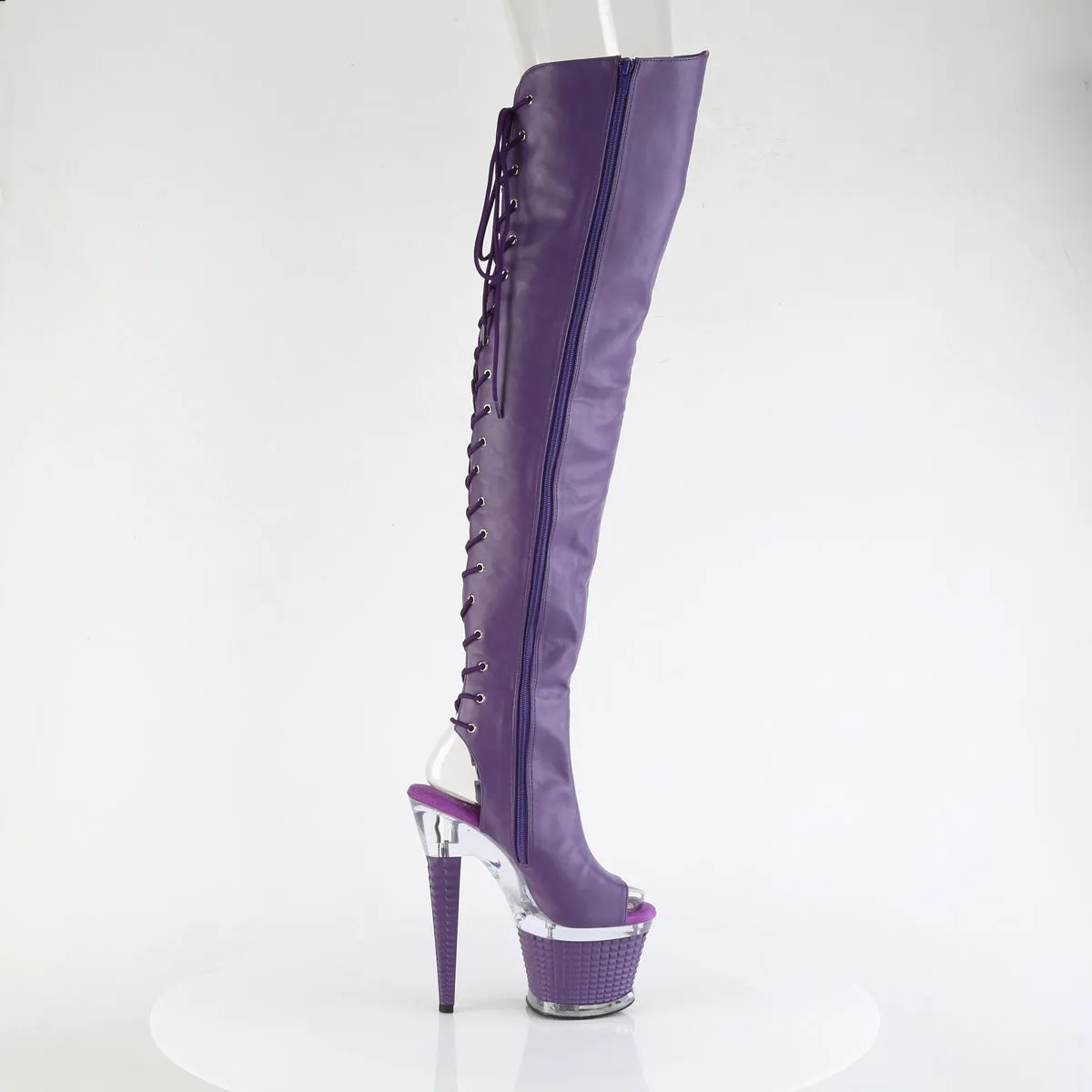SPECTATOR-3030 Pleaser Purple Sexy Platform Shoes (Pole Dancing Heels)