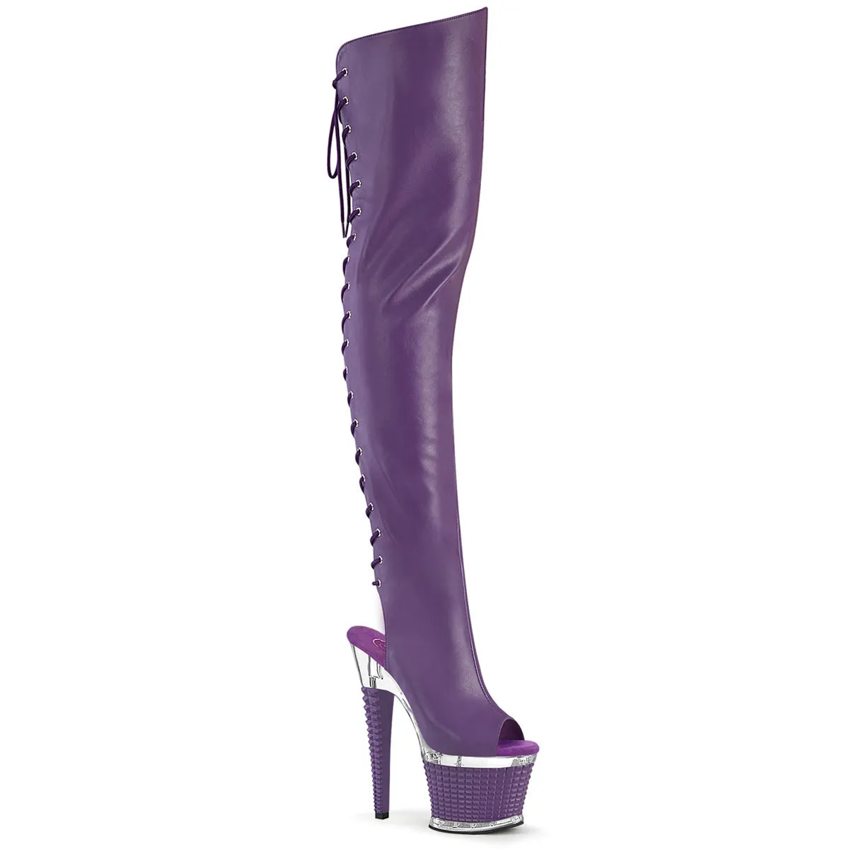 SPECTATOR-3030 Pleaser Purple Sexy Platform Shoes (Pole Dancing Heels)