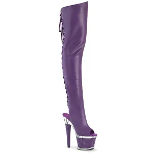 SPECTATOR-3030 Pleaser Purple Sexy Platform Shoes (Pole Dancing Heels)