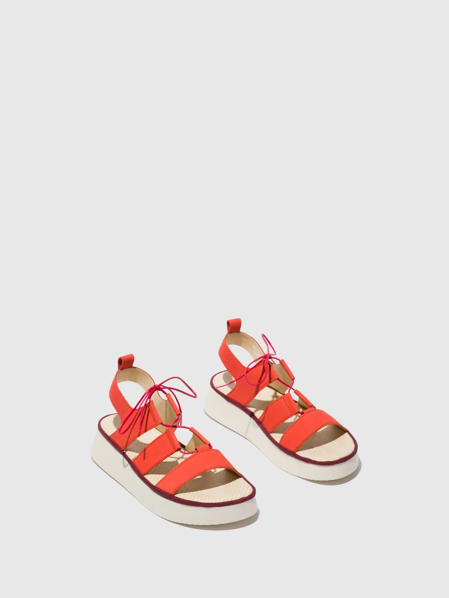 Strappy Sandals CAIO363FLY DEVIL RED