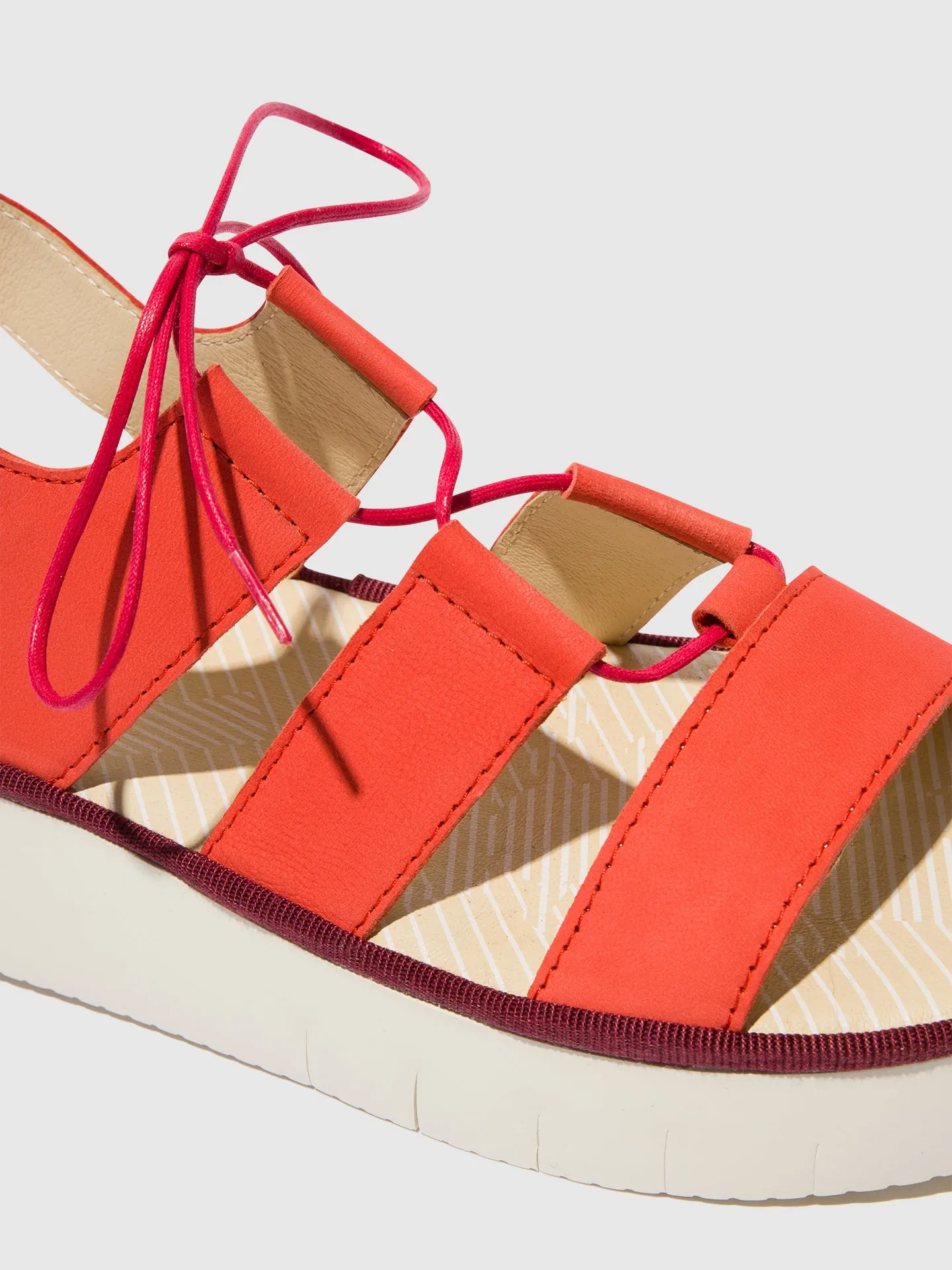 Strappy Sandals CAIO363FLY DEVIL RED