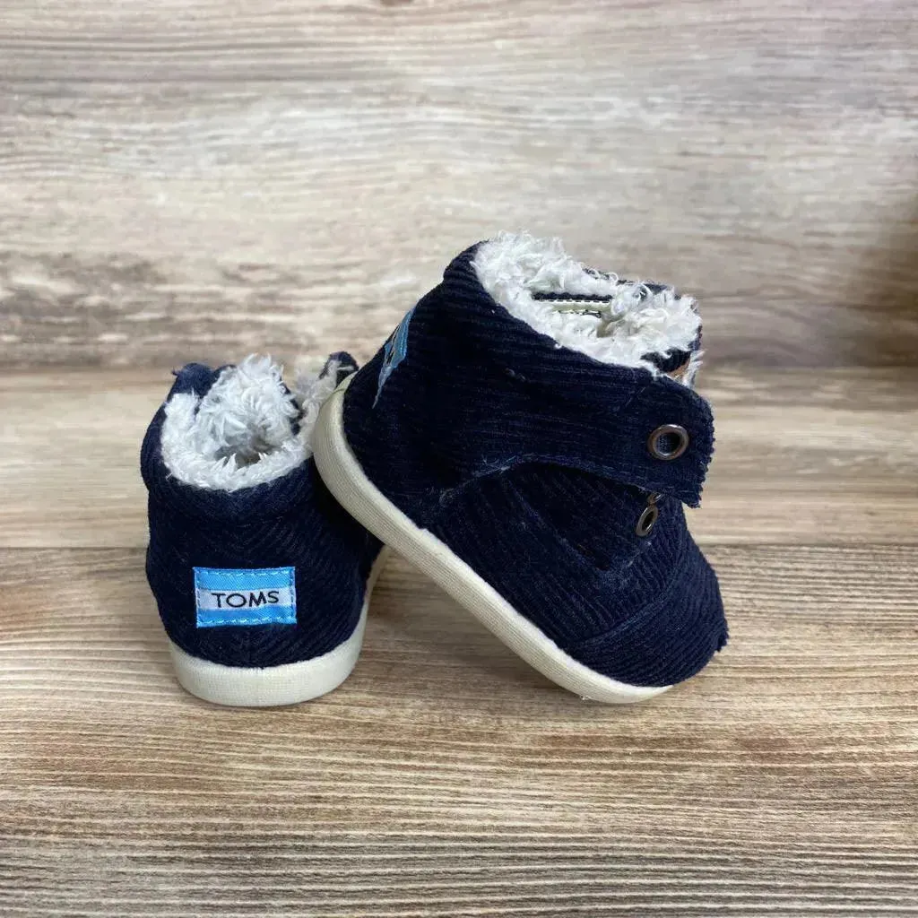 Toms Tiny Botas Sneakers sz 2c
