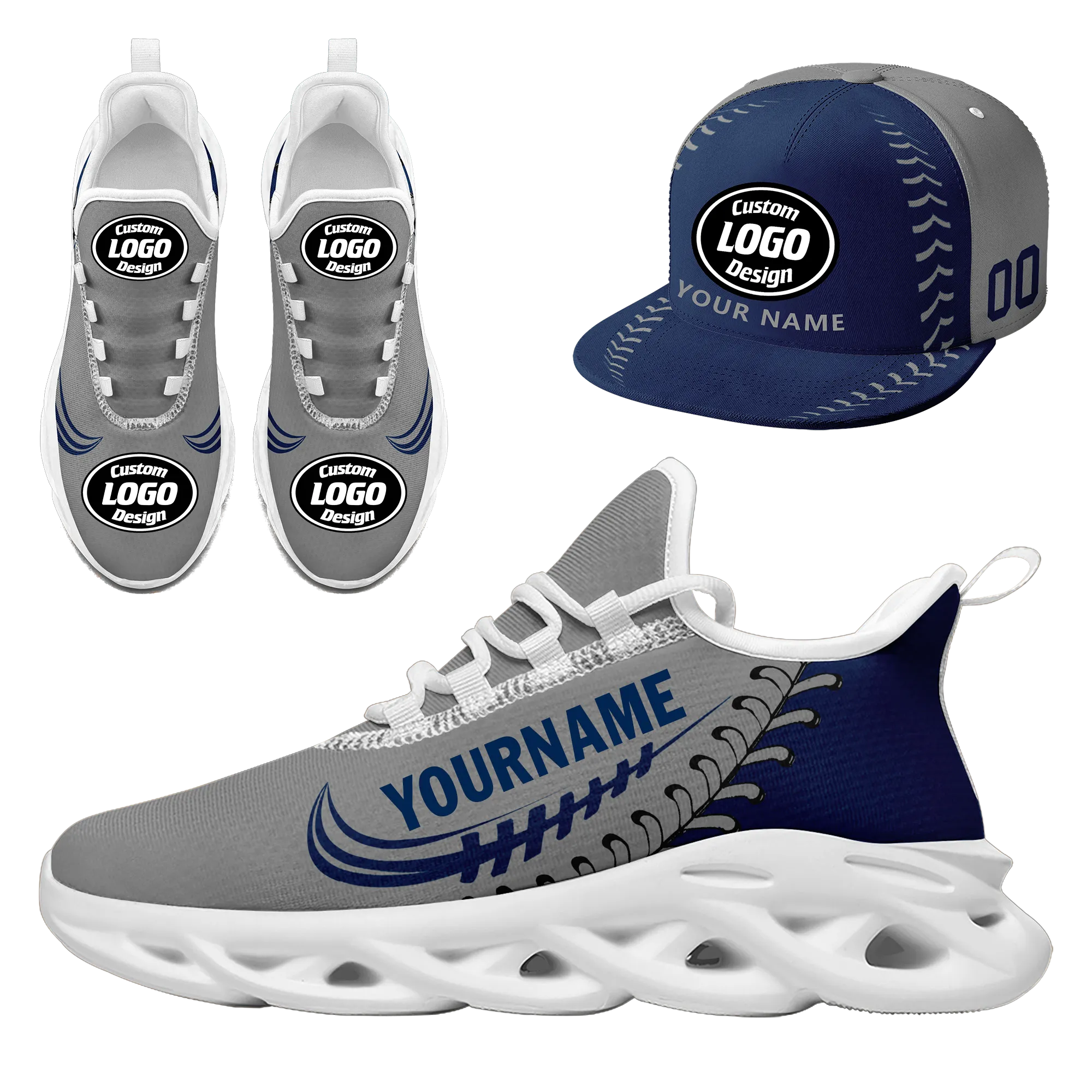 Unique Gift,Custom MaxSoul Shoes and Hat Combo Personalized JH-bd0b00ea-ac