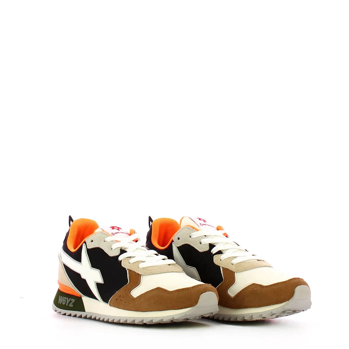 W6YZ - Sneakers Jet M Active Brown Black - 201356011 - BROWN-BLACK